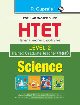 RGupta Ramesh HTET (TGT) Trained Graduate Teacher (Level-2) Science (Class VI to VIII) Exam Guide English Medium